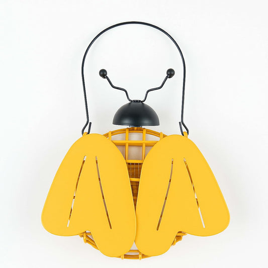 Bee And  Ladybird Shaped Hanging Bird Feeder Decorative for Garden Easy to Refill