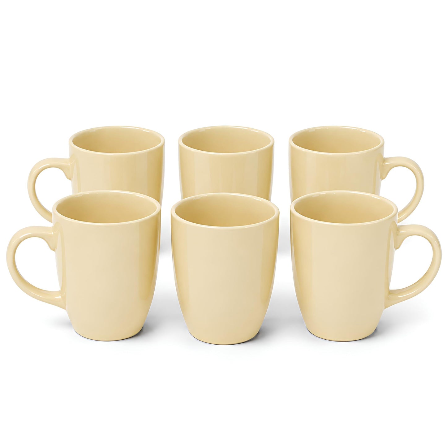 DIVCHI Coffee Mugs Set of 6 Ceramic Tea Hot Chocolate Cups