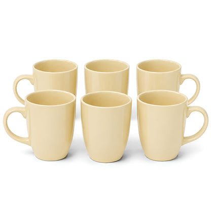 DIVCHI Coffee Mugs Set of 6 Ceramic Tea Hot Chocolate Cups