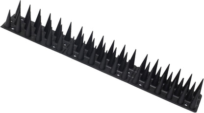 DIVCHI 20 Pcs Bird Spikes for Anti Pigeons And Birds, Fence Wall Spikes Garden Security Anti-Climb Cat Bird Intruder Pest Deterrent, Birds Fence Roof Tall Covers 33.5 x 4.5 x 3.7cm 5M (22.4ft)