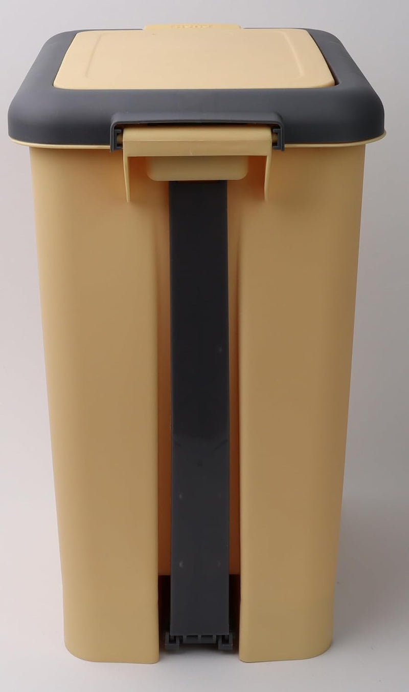 Kitchen Trash Can with Pedal - Wastebasket for Home, Office, Bathroom and Bedroom - Garbage Bin with Lid and Liner