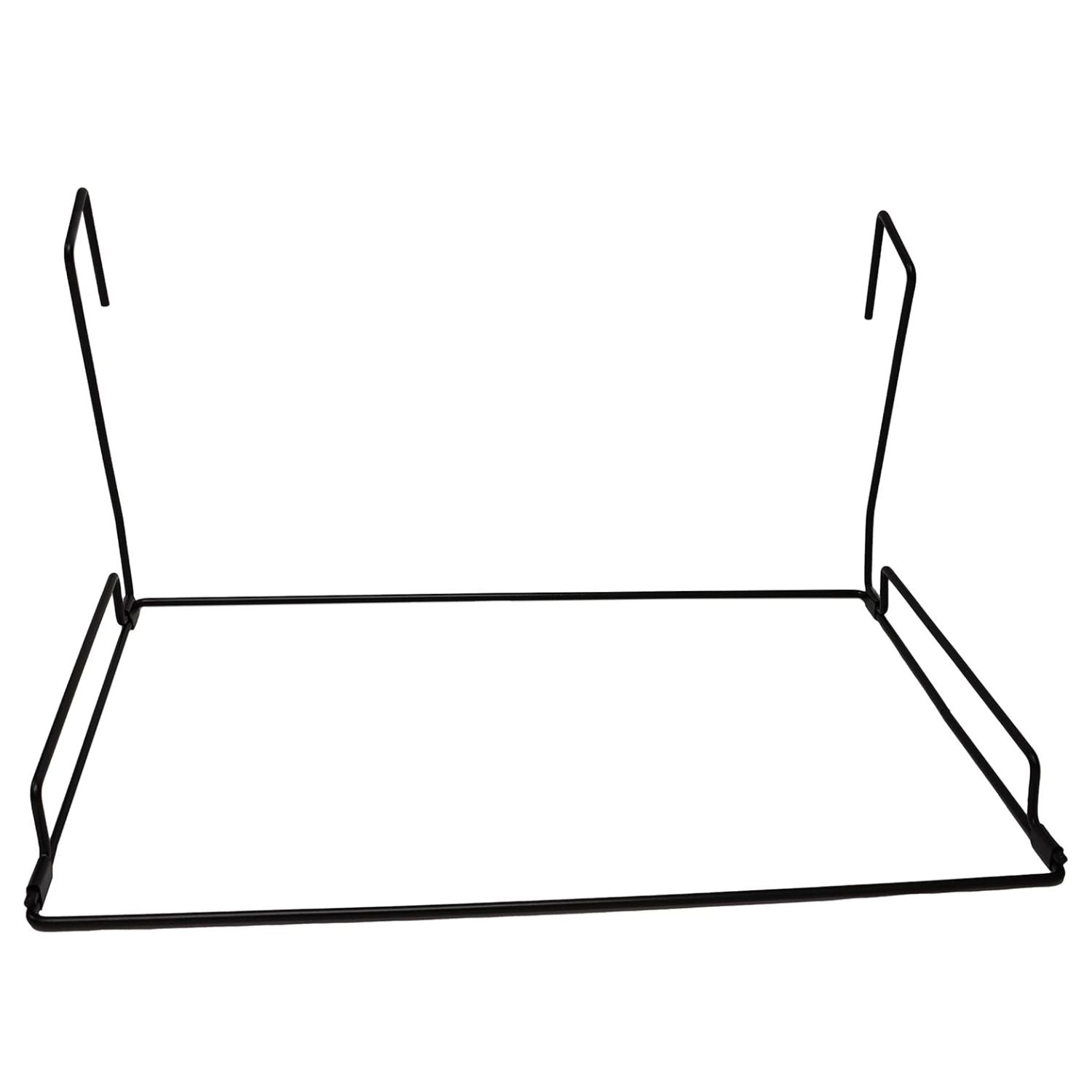 Strong and durable black metal frame of cat radiator bed without cover