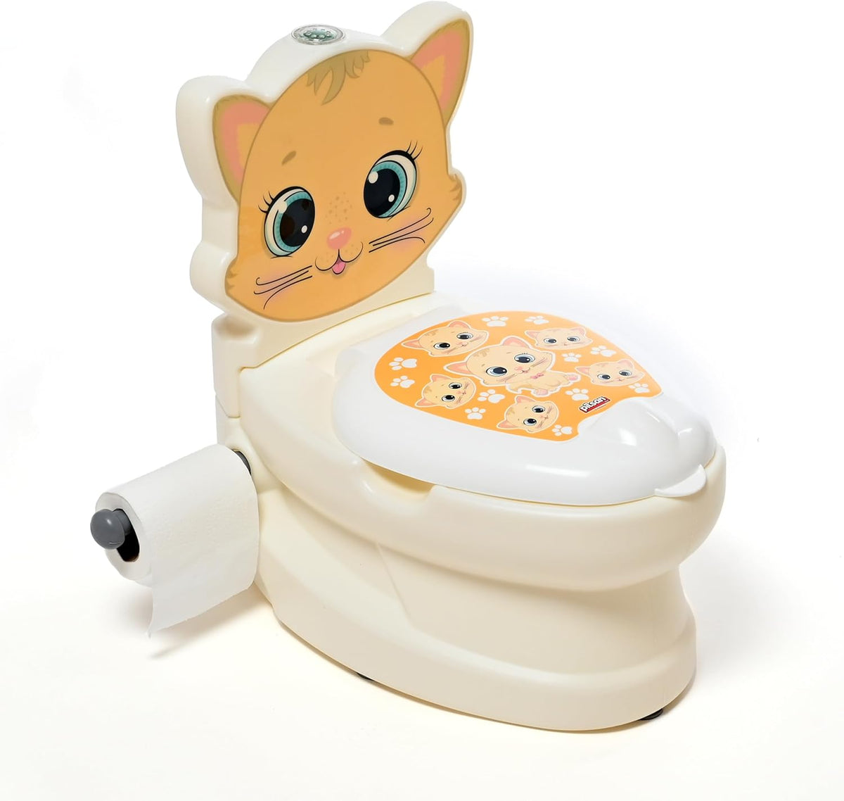 Potty Training Toilet Seat for Kids Toilet Potty with Light & Removable Pot - DIVCHI