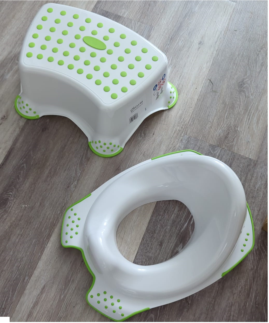 Toilet Training Kids Non Slip Up Step Stool Unisex for Safe Toddler Loo Potty Tr - DIVCHI