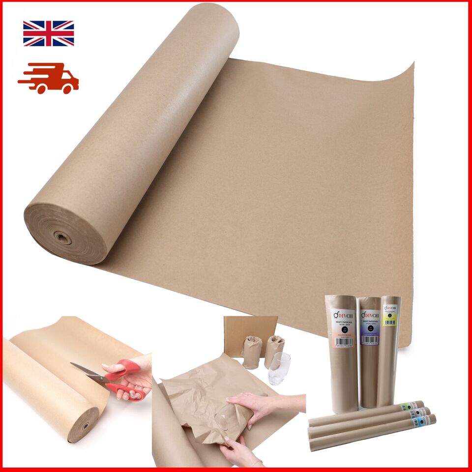 Craft Paper Rol Craft Paper Roll Multipurpose Uses Premium & Rustic Finish – DIVCHI