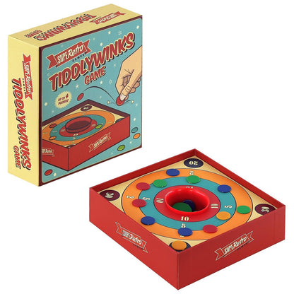 DIVCHI retro tiddlywinks game box and scoring tray