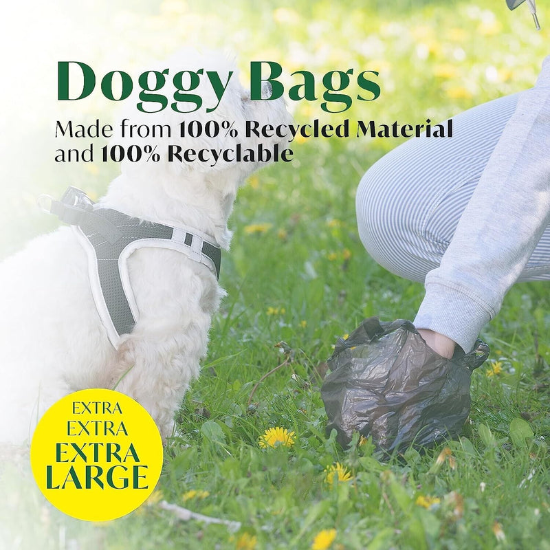 DIVCHI Dogs Poo Bag With Tie Handles Doggy Waste Pickup Bag (12 X 50 )600 Bags