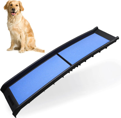 DIVCHI Pet Ramp Anti Slip Dog Ramps Lightweight & Portable Plastic Dog Car Ramps Foldable Pets Ramp - DIVCHI