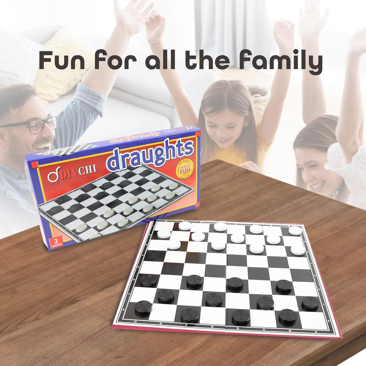 Games & Puzzles | 3 in 1 Traditional Board Game Set Chess, Draughts, Tic Tac Toe | MY Games & Puzzles | 3 in 1 Traditional Board Game Set Chess, Draughts, Tic Tac Toe | MY