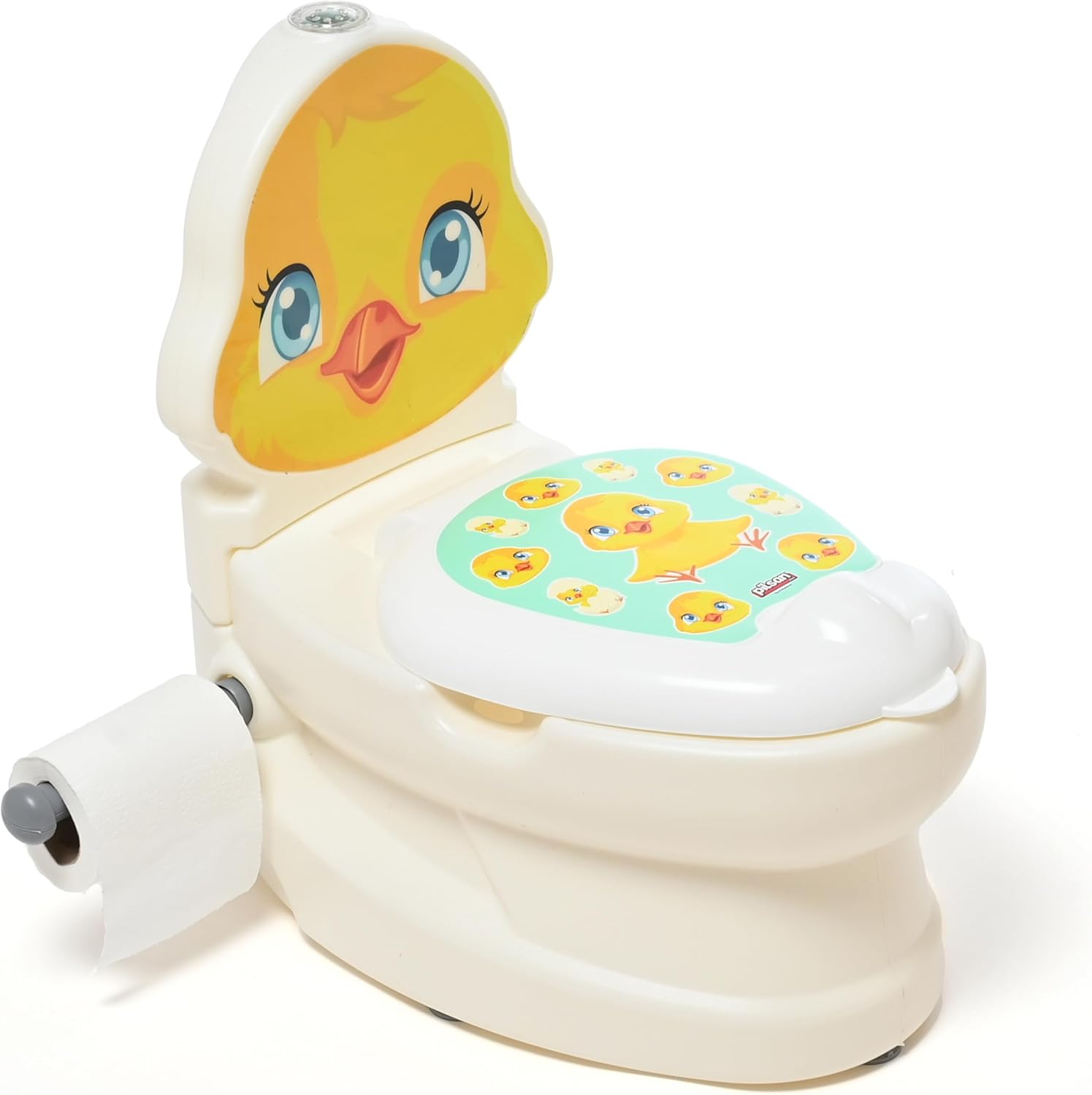 Potty Training Toilet Seat for Kids Toilet Potty with Light & Removable Pot - DIVCHI