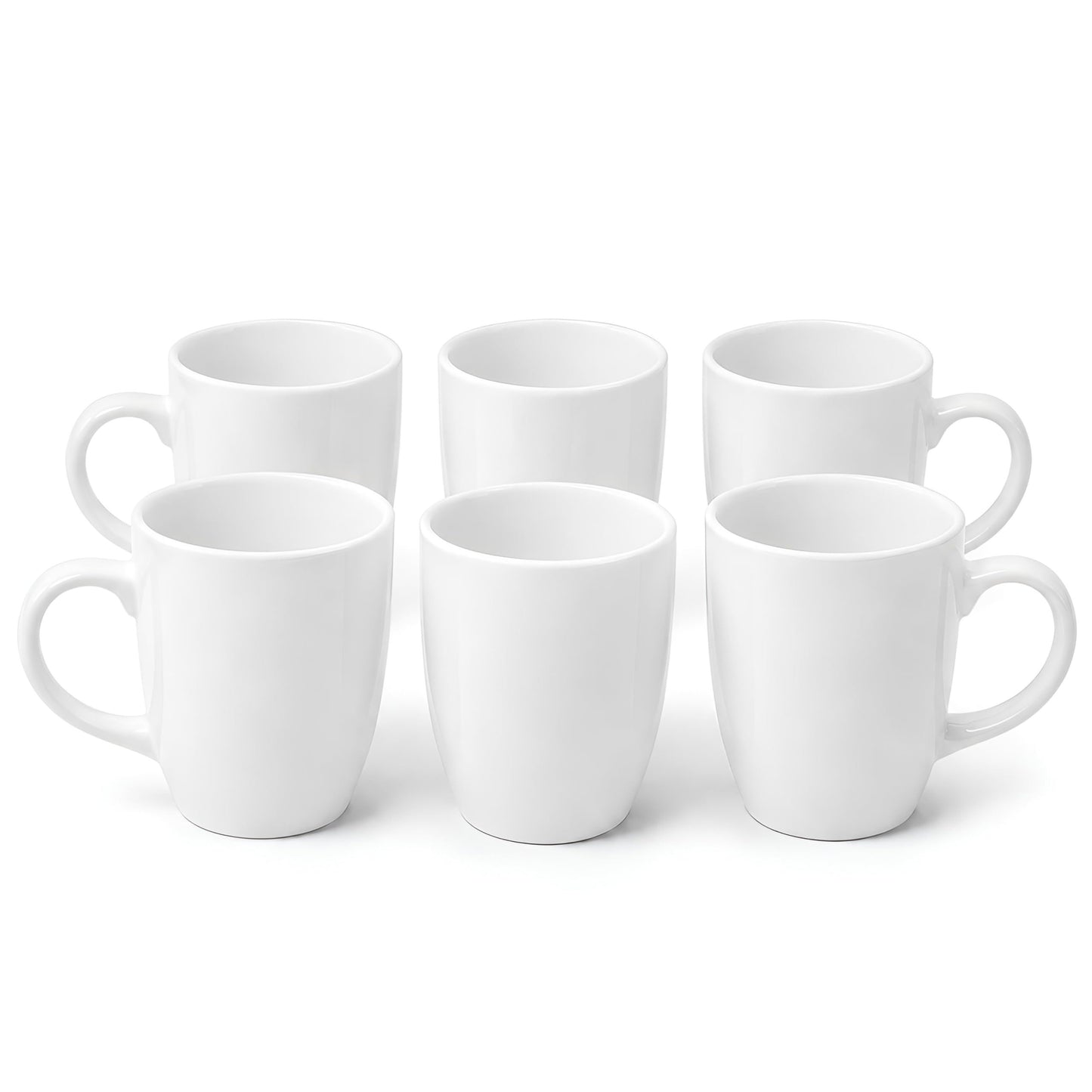 DIVCHI Coffee Mugs Set of 6 Ceramic Tea Hot Chocolate Cups
