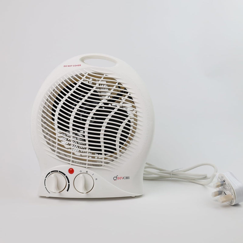 Electric Heating Fan 2000W Instant Heat Fan Heater Portable with Adjustable Heat