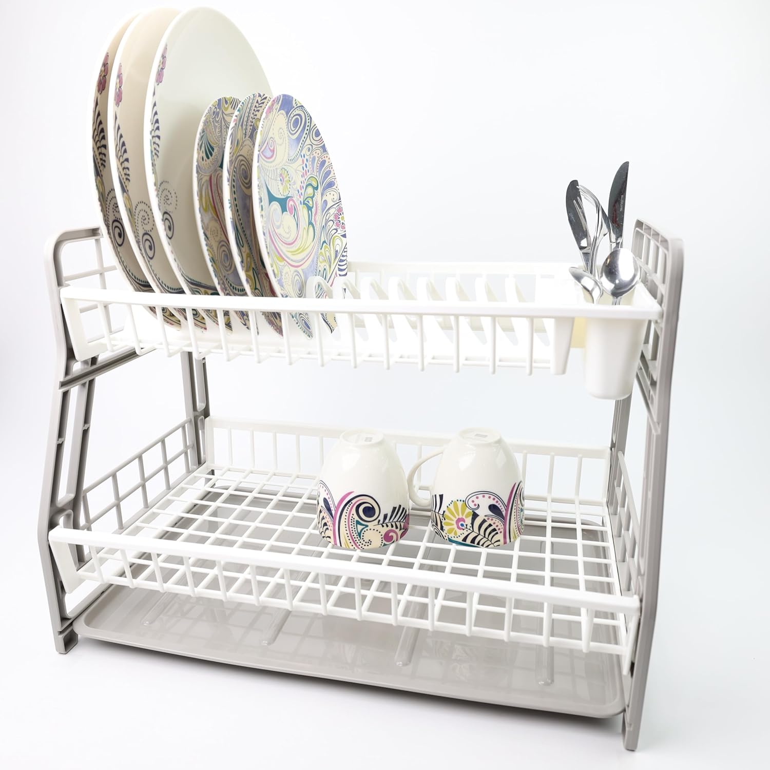 Stainless Steel Dish Drying Rack Walmart Dish Organizer Top Dish