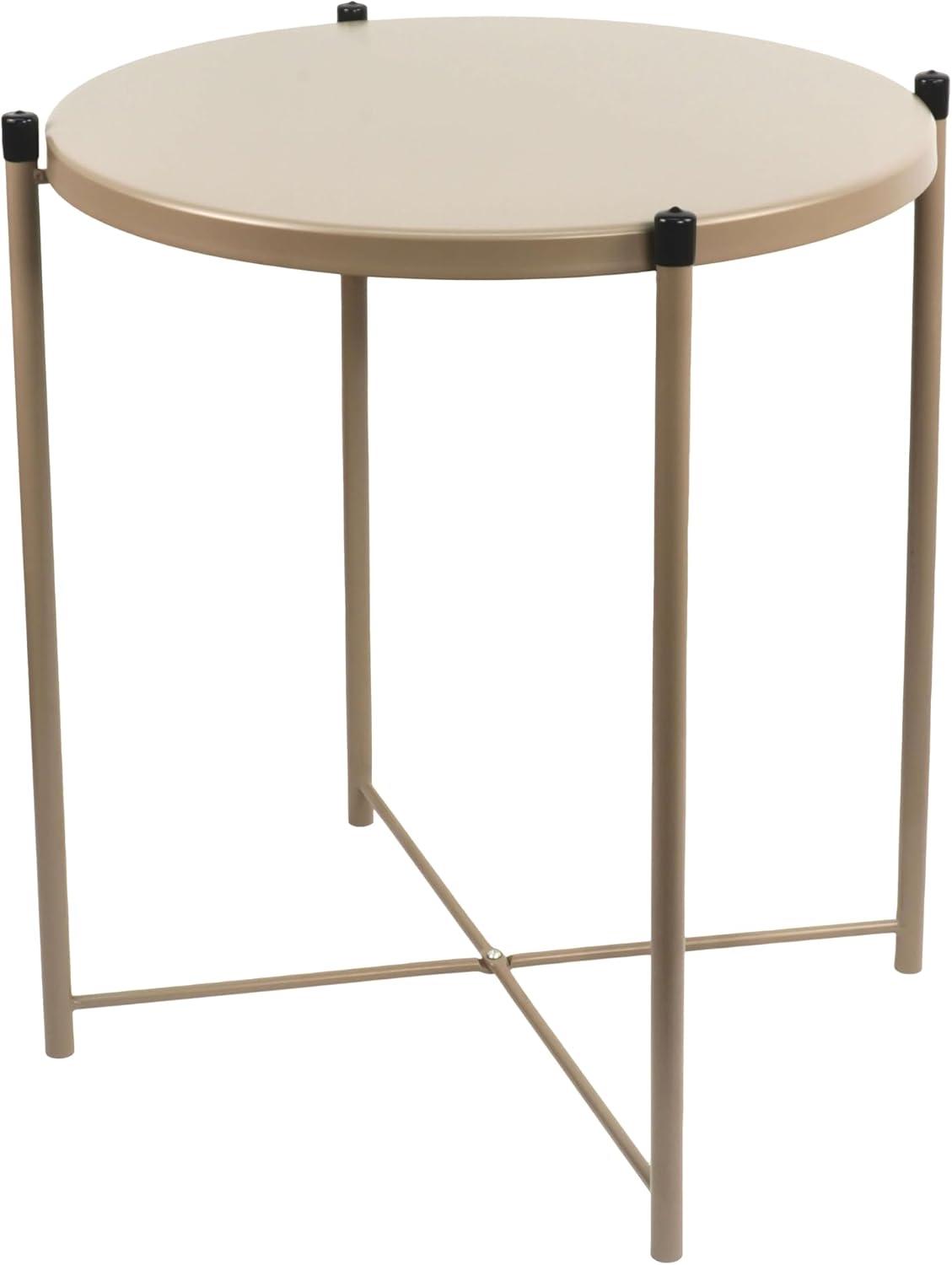 DIVCHI Plant Stand Indoor Round Plant Shelf Plant Table for Flower Pots Heavy Duty Plant Holder Modern Home Decor Small Storage Shelf Table For Garden Office Living Room Balcony Corner (gold)