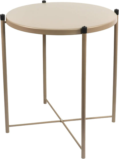 DIVCHI Plant Stand Indoor Round Plant Shelf Plant Table for Flower Pots Heavy Duty Plant Holder Modern Home Decor Small Storage Shelf Table For Garden Office Living Room Balcony Corner (gold)