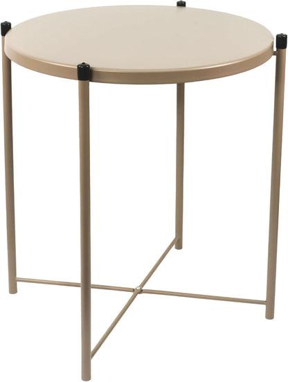 DIVCHI Plant Stand Indoor Round Plant Shelf Plant Table for Flower Pots Heavy Duty Plant Holder Modern Home Decor Small Storage Shelf Table For Garden Office Living Room Balcony Corner (gold)