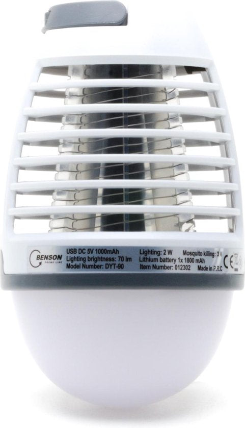 Flying Electric Insect Killer Rechargeable Light Zapper LED Light Indoors And Outdoors