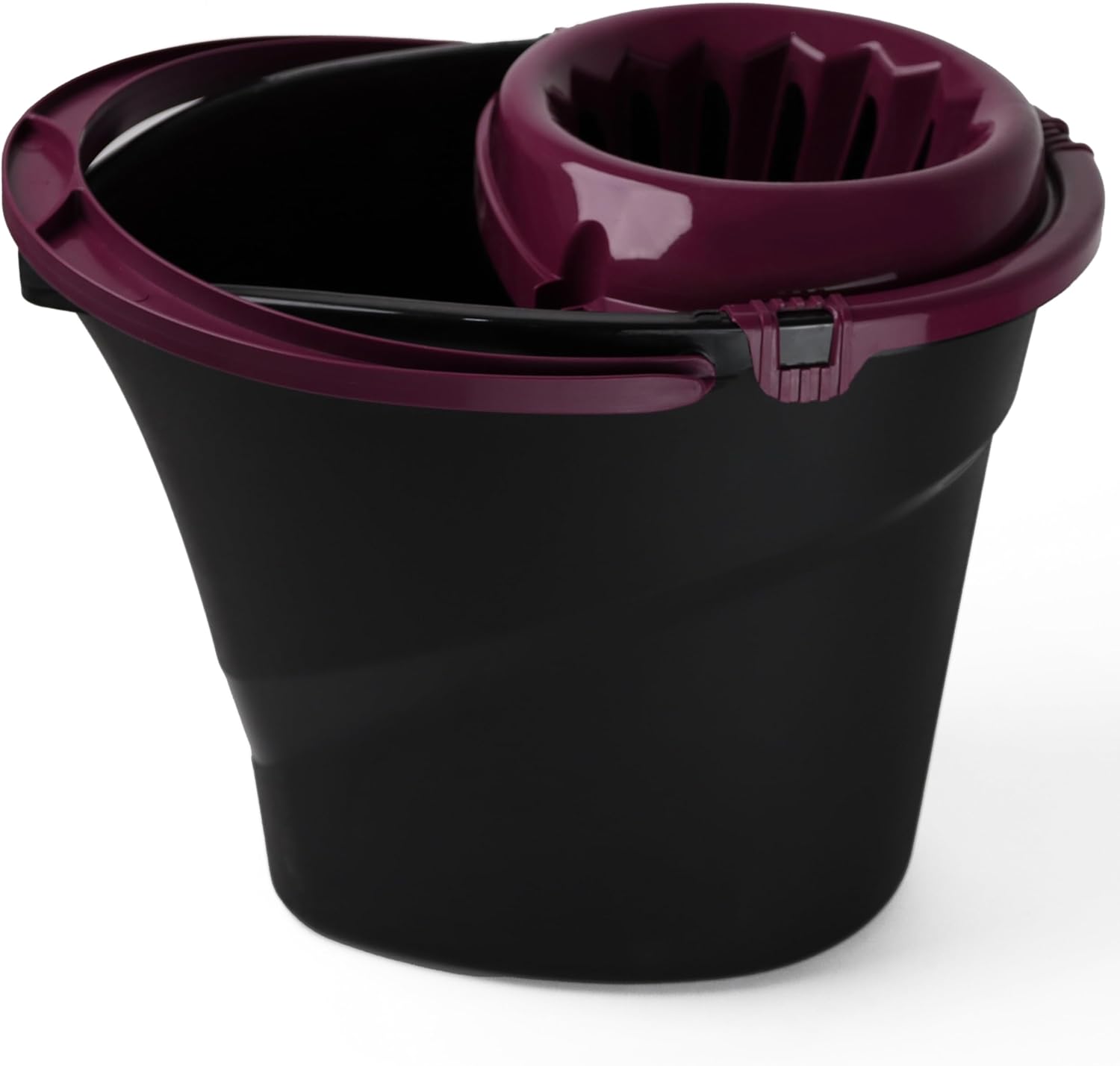 Plastic Mop Bucket 14 Litre Large & Small Area Cleaning Floor Mop Bucket - DIVCHI