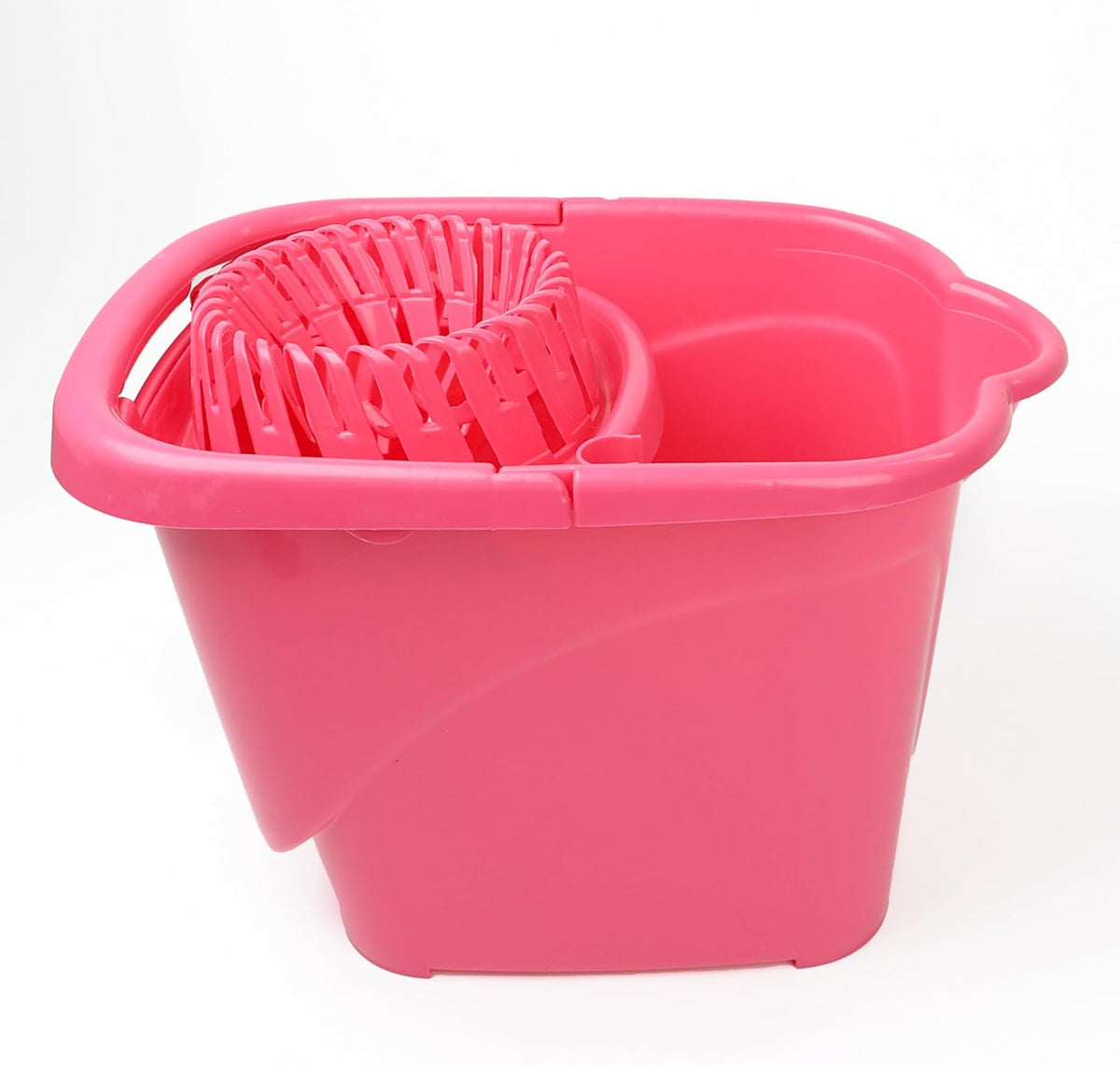 Wringer Mop Bucket Lightweight & Portable Floor Mess-Free Pouring - DIVCHI