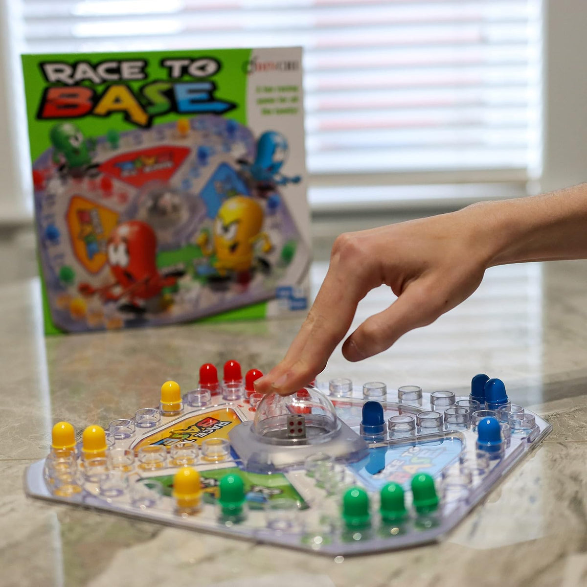 Rtb Games Race To Base Board Game for kids - Racing and Chasing to Base Game Kid ...