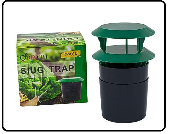 DIVCHI Beer Slug & Snail Traps Simple To Use No Pellets Safe Around Children And Pets
