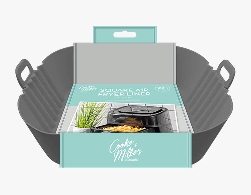 Resuable Air Fryer Silicone Liner Non sticky Easy to clean Available in 3 Shapes - DIVCHI
