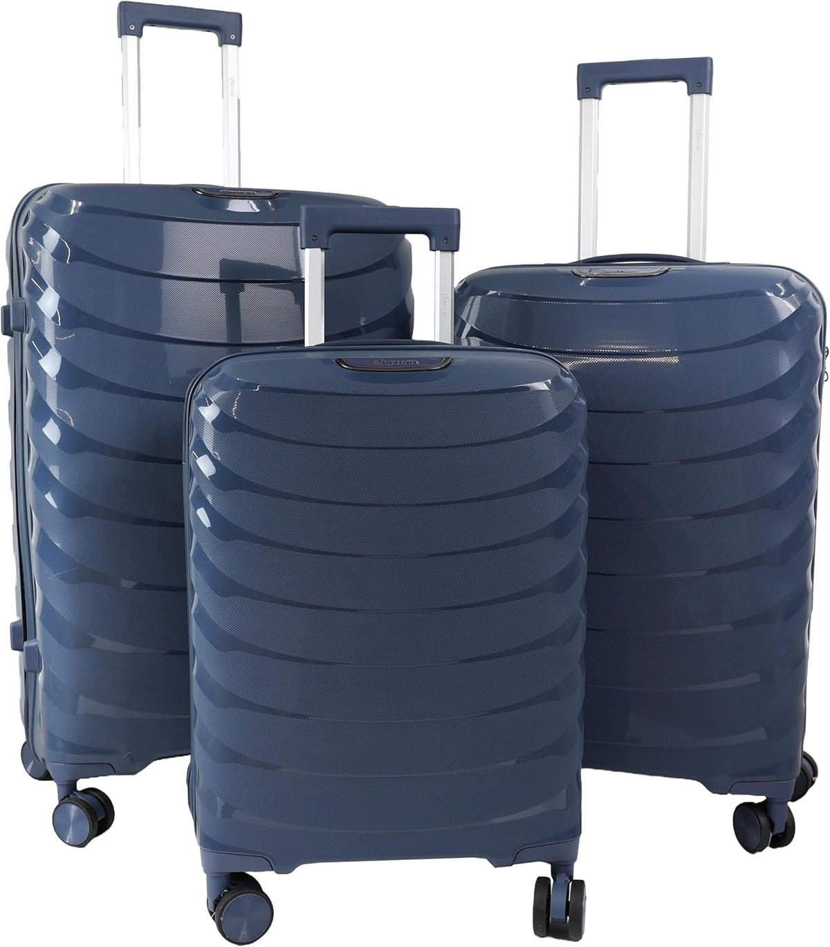 DIVCHI Luggage Sets 3 Piece Hard Shell Expandable Suitcases Lightweight Travel Trolley Suitcase with Spinner Wheels TSA Lock Telescopic Handle - DIVCHI
