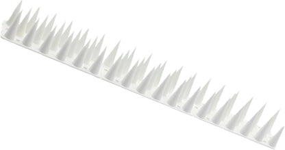DIVCHI 20 Pcs Bird Spikes for Anti Pigeons And Birds, Fence Wall Spikes Garden Security Anti-Climb Cat Bird Intruder Pest Deterrent, Birds Fence Roof Tall Covers 33.5 x 4.5 x 3.7cm 5M (22.4ft)