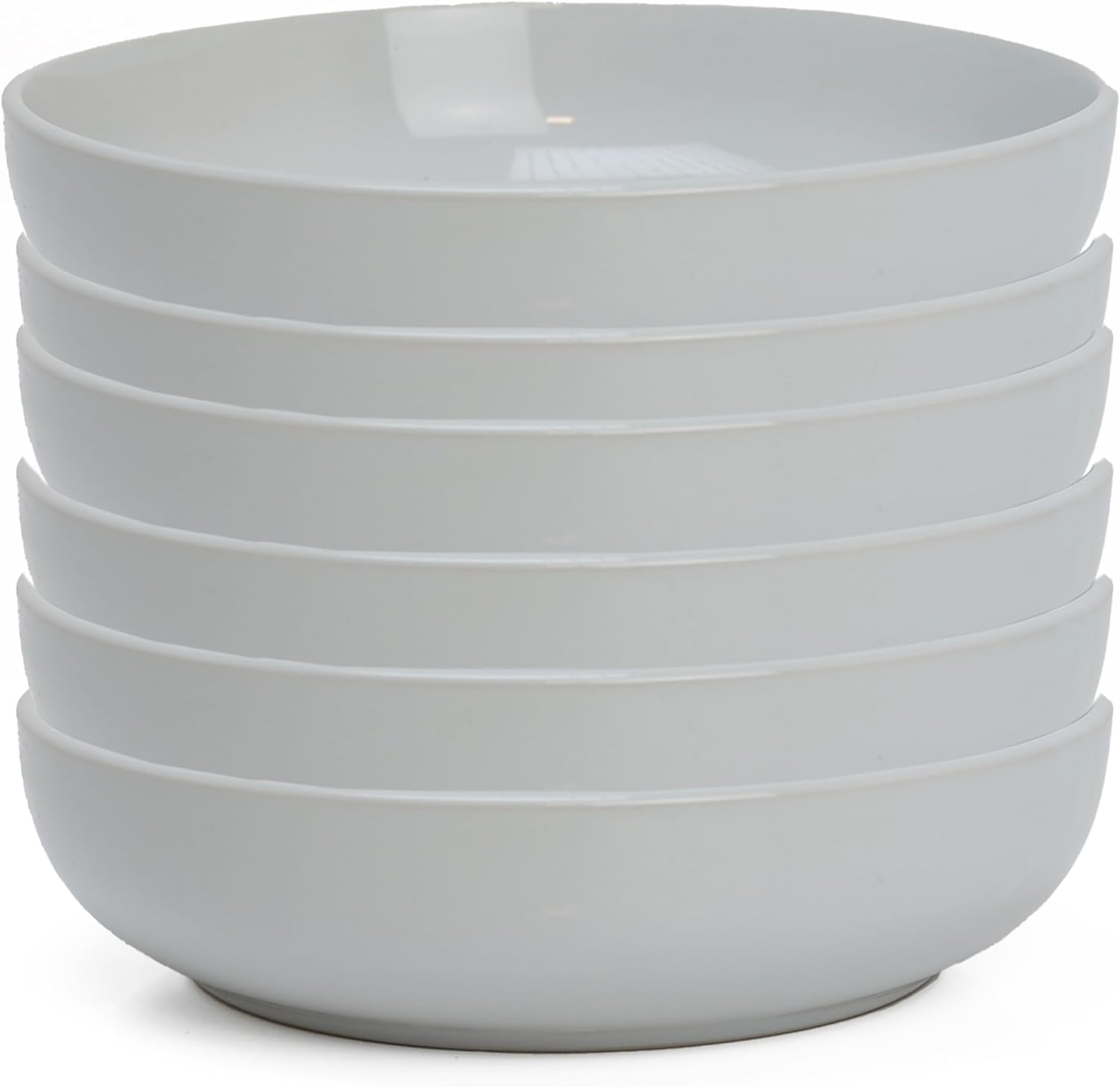 Dinner Bowl Set Lightweight & Stylish Tableware Bowls for Serving Cereal Soup Pasta Salads & Snacks -Dishwasher & Microwave Safe - DIVCHI