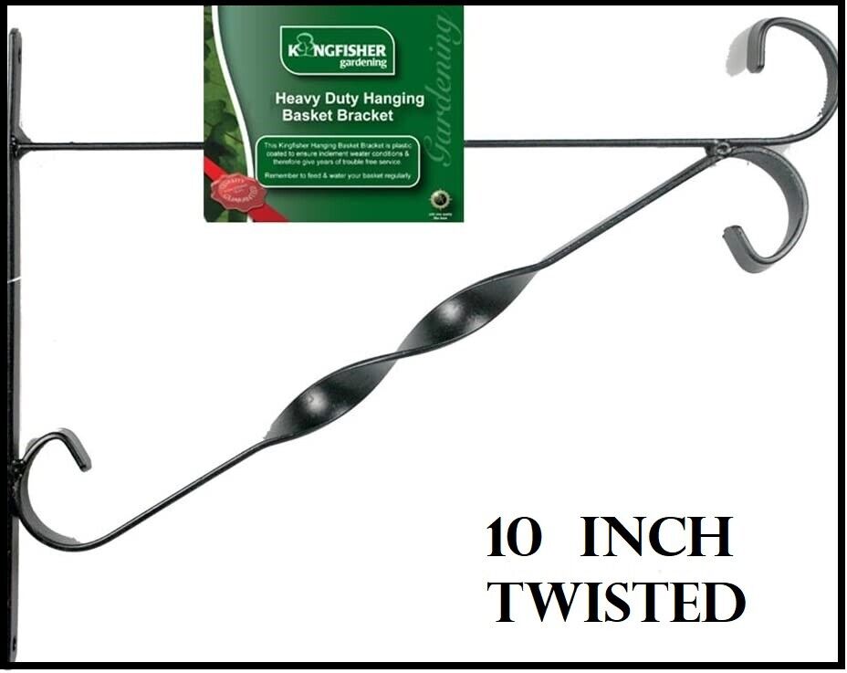 Hanging Basket Brackets Strong Outdoor Wall Brackets 10,12,14,15 - DIVCHI