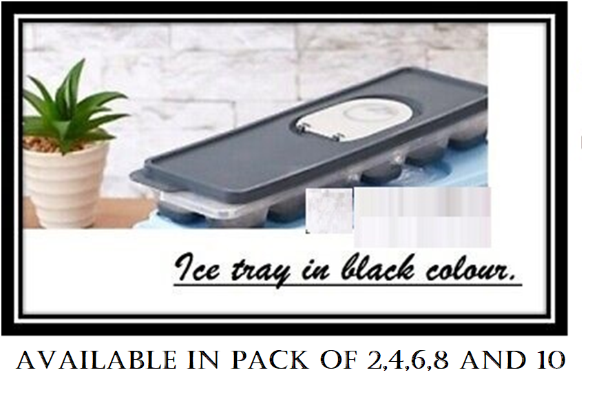DIVCHI Random Colour 4 Pack Ice Cube Trays with Clear Removable Lid Easy Release, LFGB Certified and BPA Free Silicone Ice Cube Moulds for Freezer,Baby Food,Water,Other Drink