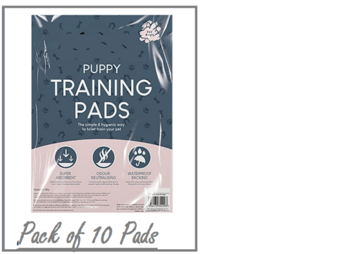 Puppy Training Pads Super Absorbent Odour Locking Triple Layer Protection 50x40cm - DIVCHI