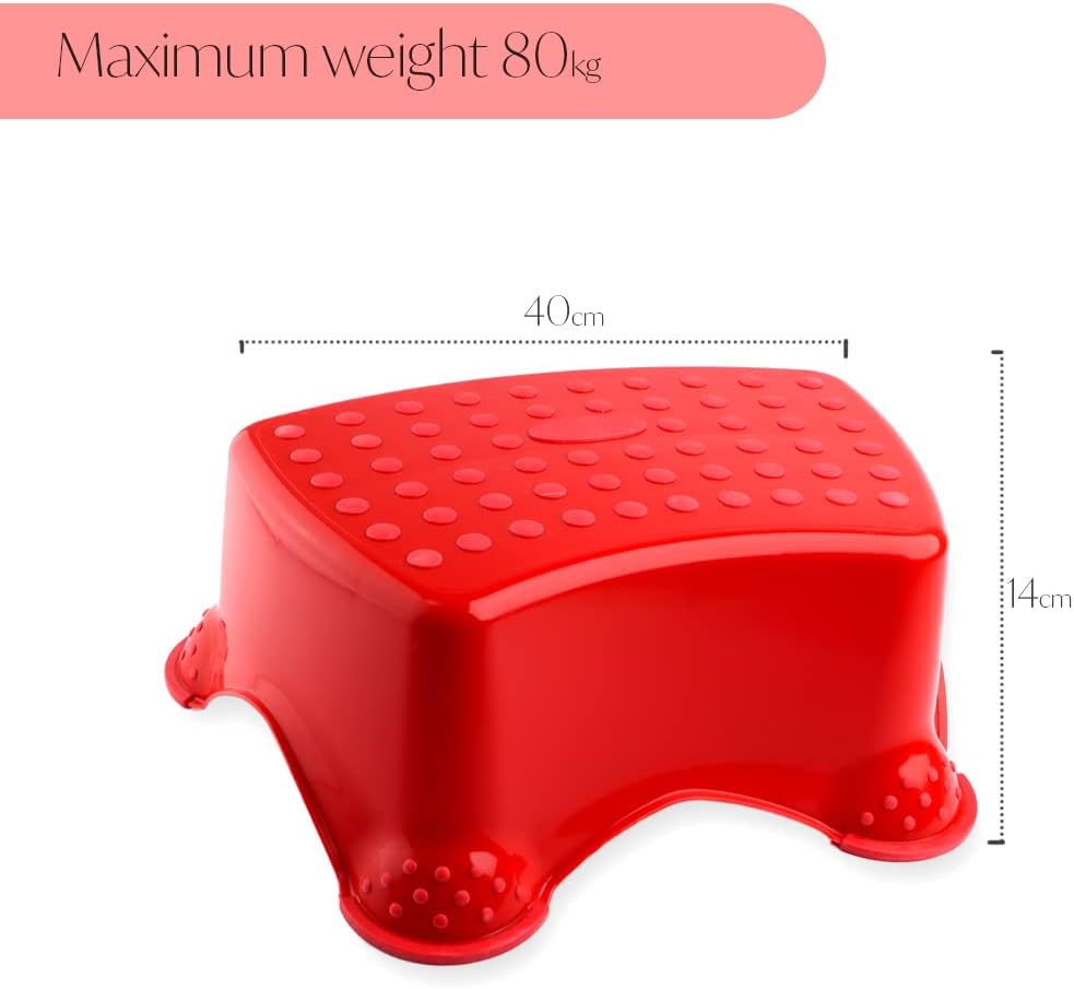 Toilet Training Kids Non Slip Up Step Stool Unisex for Safe Toddler Loo Potty Tr - DIVCHI