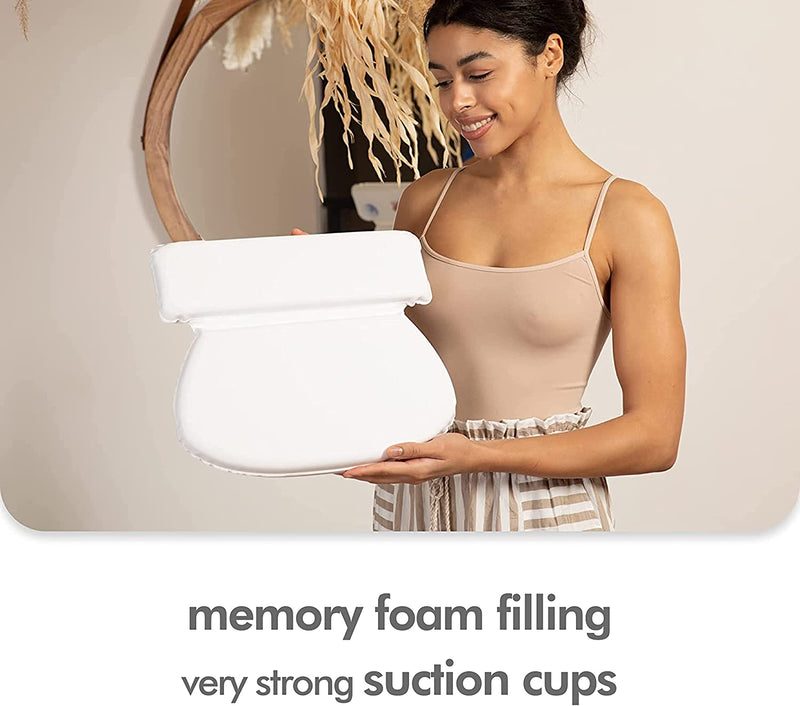 Bath Pillows For Head And Neck Suction Cups | Non-Slip Premium Bath Cushion Ergonomic  Bathing Accessories