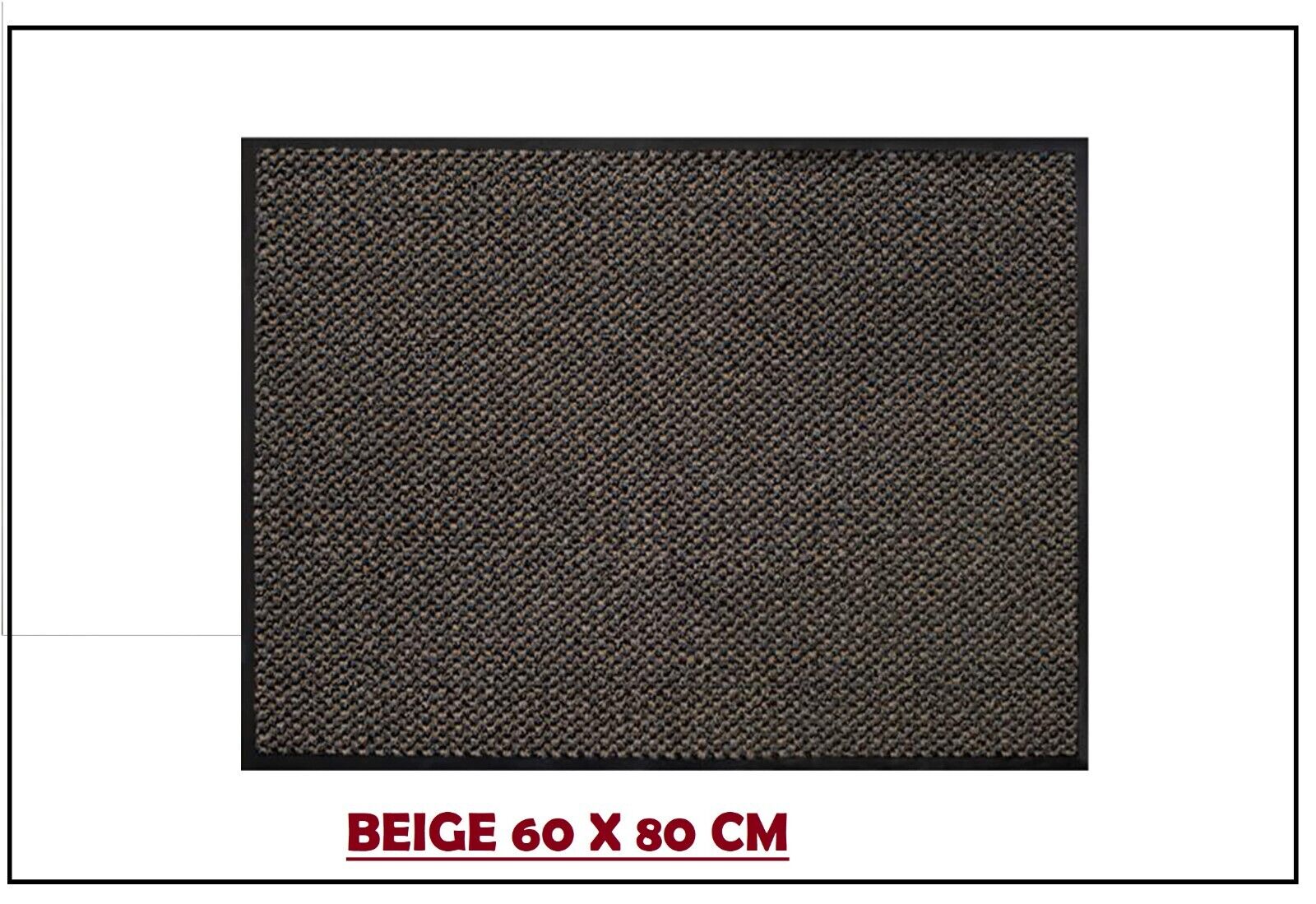 Door Mat Dirt Trapper for Indoor & Outdoor, Washable Barrier Mat, Heavy Duty Non-Slippery Entrance Rug, Shoes Scraper, Super Absorbent Front Door Mat Carpet - DIVCHI