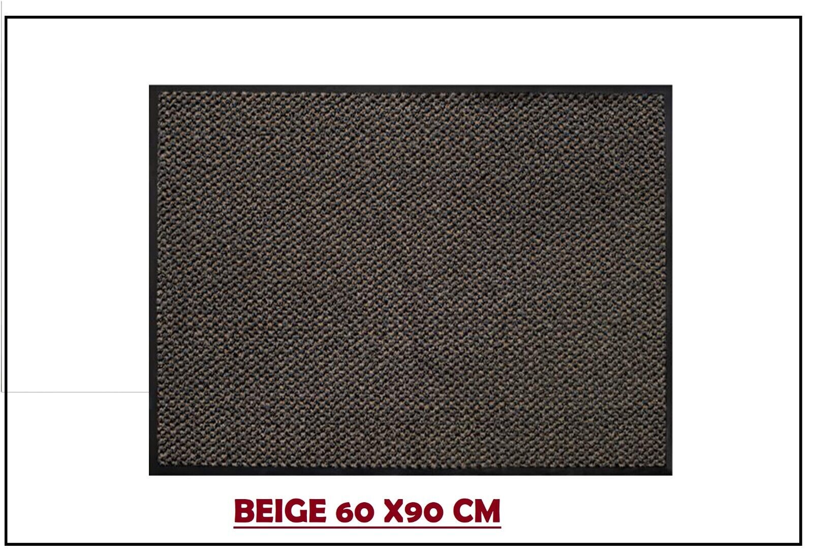 Door Mat Dirt Trapper for Indoor & Outdoor, Washable Barrier Mat, Heavy Duty Non-Slippery Entrance Rug, Shoes Scraper, Super Absorbent Front Door Mat Carpet - DIVCHI