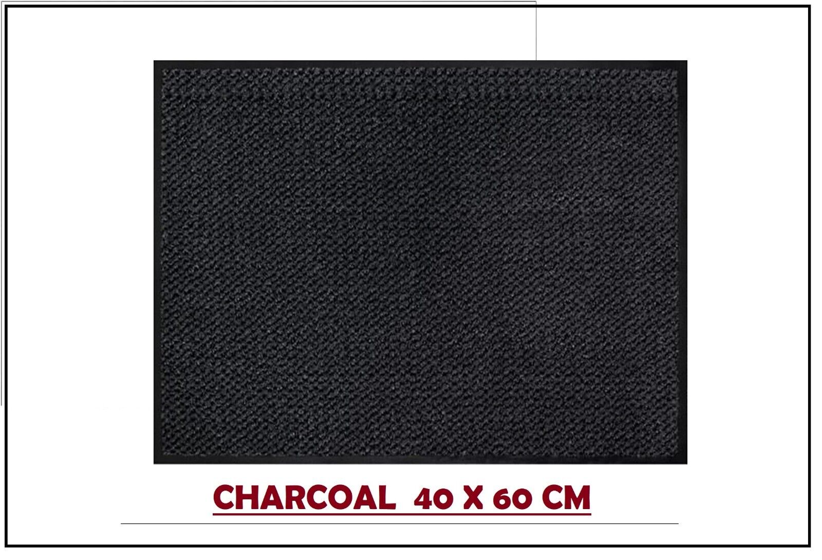 Door Mat Dirt Trapper for Indoor & Outdoor, Washable Barrier Mat, Heavy Duty Non-Slippery Entrance Rug, Shoes Scraper, Super Absorbent Front Door Mat Carpet - DIVCHI