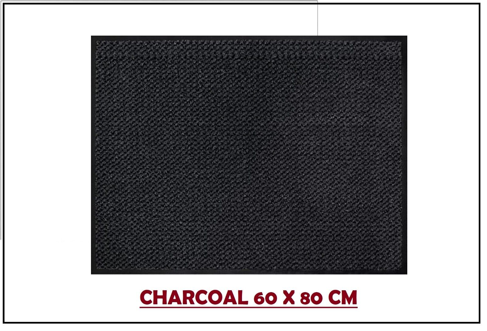 Door Mat Dirt Trapper for Indoor & Outdoor, Washable Barrier Mat, Heavy Duty Non-Slippery Entrance Rug, Shoes Scraper, Super Absorbent Front Door Mat Carpet - DIVCHI