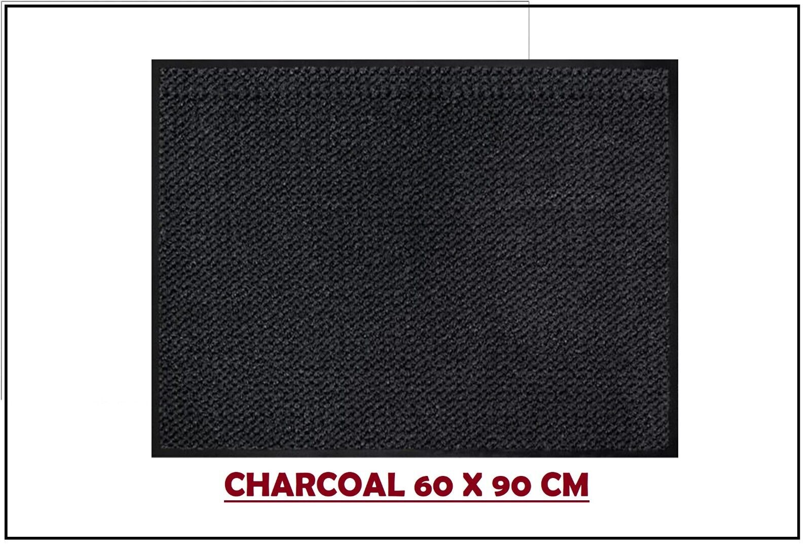 Door Mat Dirt Trapper for Indoor & Outdoor, Washable Barrier Mat, Heavy Duty Non-Slippery Entrance Rug, Shoes Scraper, Super Absorbent Front Door Mat Carpet - DIVCHI