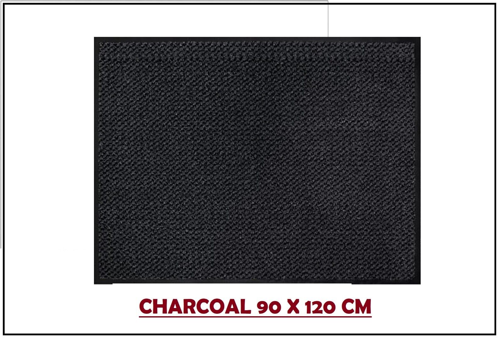 Door Mat Dirt Trapper for Indoor & Outdoor, Washable Barrier Mat, Heavy Duty Non-Slippery Entrance Rug, Shoes Scraper, Super Absorbent Front Door Mat Carpet - DIVCHI
