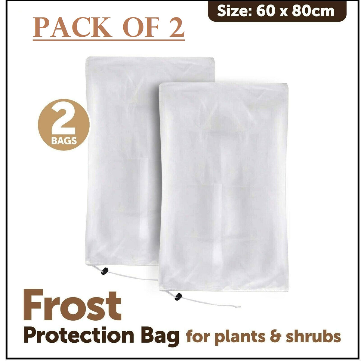 Frost Protection Bags For Plants Garden Plant Cover for winter - DIVCHI
