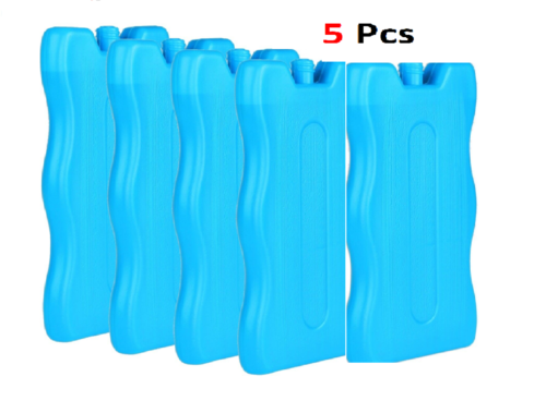 Freezer Blocks For Cool Cooler Bag Ice Packs For Lunch Box Picnic Reusable - DIVCHI