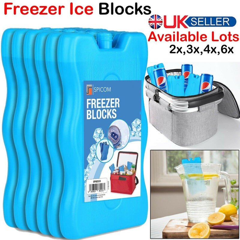 Ice Pack Freezer Blocks for Cooler Bag Cool Box Picnic Box Bag Keep Fo –  Thinkprice Online Store