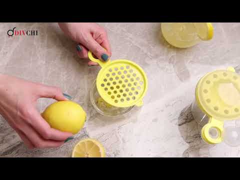 DIVCHI Lemon Squeezer Manual Citrus Fruit Juicer, Anti-Slip Hand Press,  BPA-Free