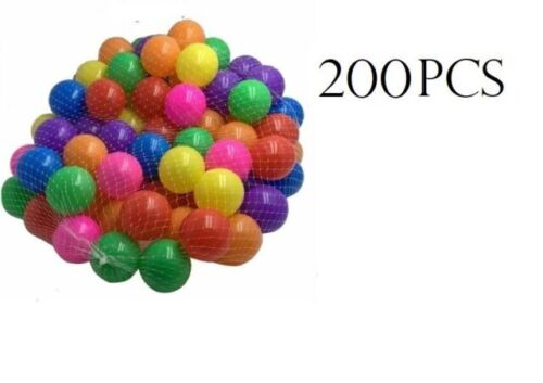 SOFT PLAY BALLS | FOAM BALLS PIT | PEN POOL BATH PLAY ROOM | BEST XMAS GIFT - DIVCHI