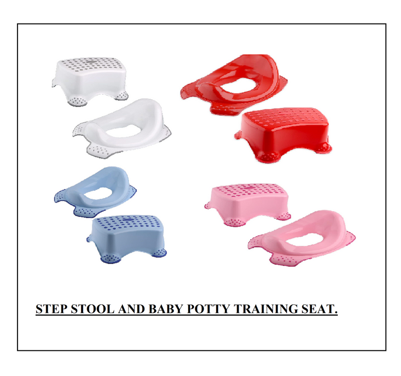 Toilet Training Kids Non Slip Up Step Stool Unisex for Safe Toddler Loo Potty Tr