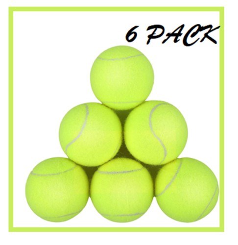 Tennis Balls Sport Play Great 4 Practice & Playing with Pets Pack of 6/12/24.