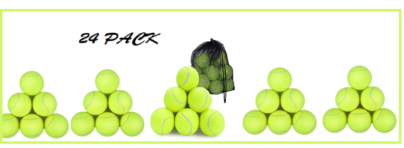 Tennis Balls Sport Play Great 4 Practice & Playing with Pets Pack of 6/12/24.
